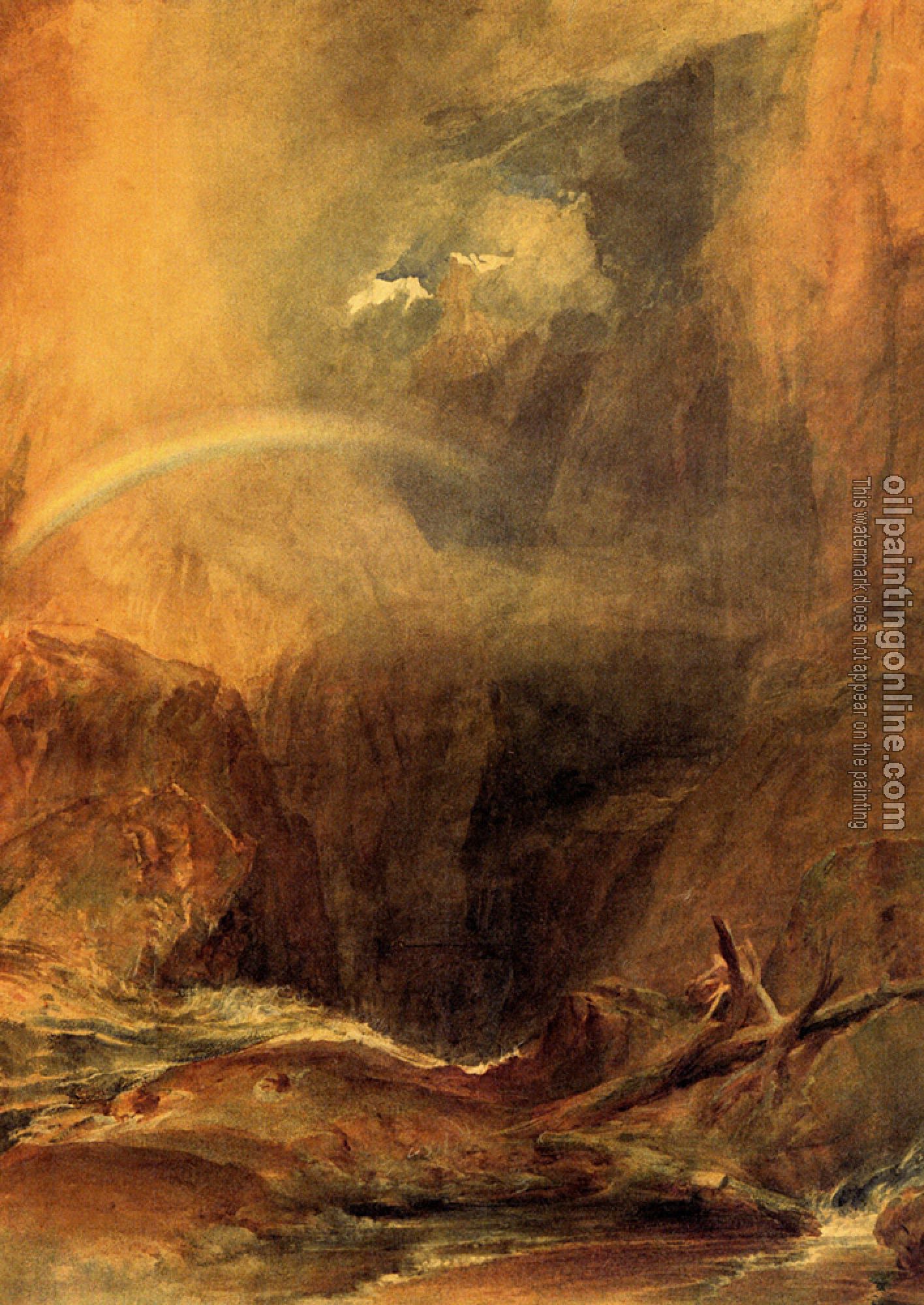 Turner, Joseph Mallord William - The Devil's Bridge, St. Gothard